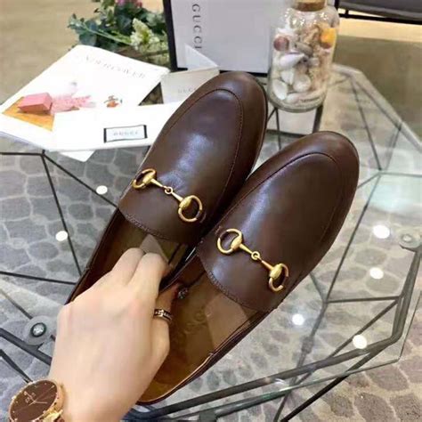 brown gucci loafers ebay|brown Gucci loafers women's.